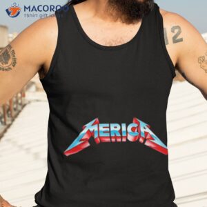 metal merica shirt tank top 3