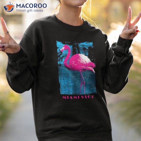 Miami Vice Original Pink Flamingo Shirt