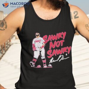 michael harris ii sawry not sawry signature shirt tank top 3