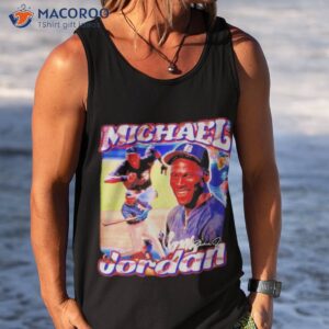 michael jordan chicago white sox signature shirt tank top