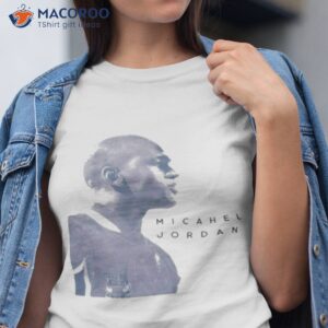 michael jordan tribute portrait graphic shirt tshirt