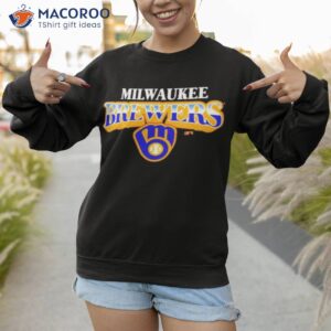 milwaukee brewers cooperstown shirt sweatshirt