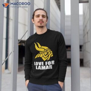 minnesota vikings love for lamar shirt sweatshirt 1