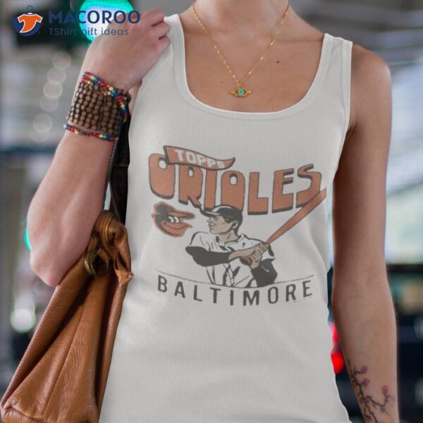 Mlb X Topps Baltimore Orioles Shirt