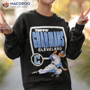 mlb x topps cleveland guardians shirt sweatshirt 2