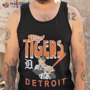 mlb x topps detroit tigers shirt tank top
