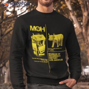 moh homogenized milk cow shirt sweatshirt