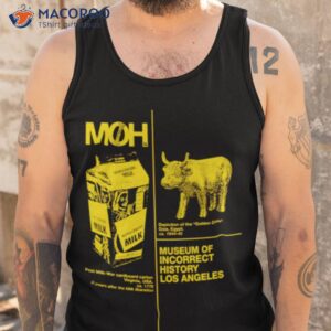 moh homogenized milk cow shirt tank top