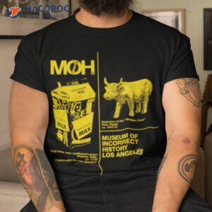 moh homogenized milk cow shirt tshirt