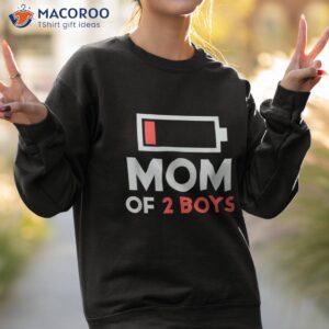mom of 2 boys shirt gift from son mothers day birthday sweatshirt 2