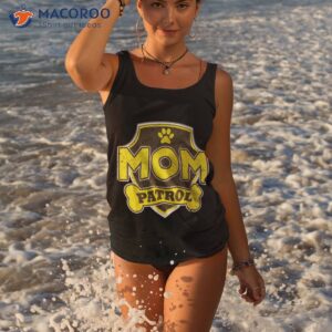 mom patrol dog shirt tank top 3