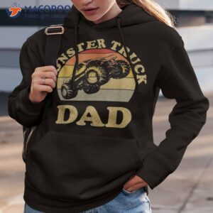 monster truck dad shirt retro vintage hoodie 3