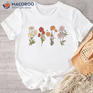 Month Birth Flower Shirt, Funny Birthday Gifts For Mom