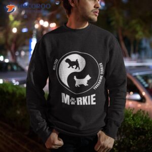 morkie dog lovers shirt owners breeders gift pet sweatshirt