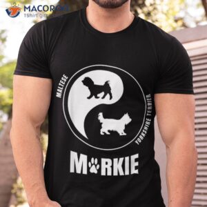 morkie dog lovers shirt owners breeders gift pet tshirt