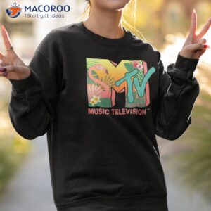 mtv flamingo tropical paradise colorful logo graphic shirt sweatshirt 2