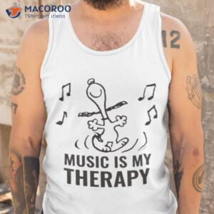 my therapy peanuts snoopy dancing shirt tank top