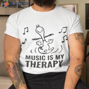 my therapy peanuts snoopy dancing shirt tshirt