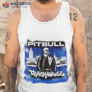 nascar trackhouse racing pitbull shirt tank top