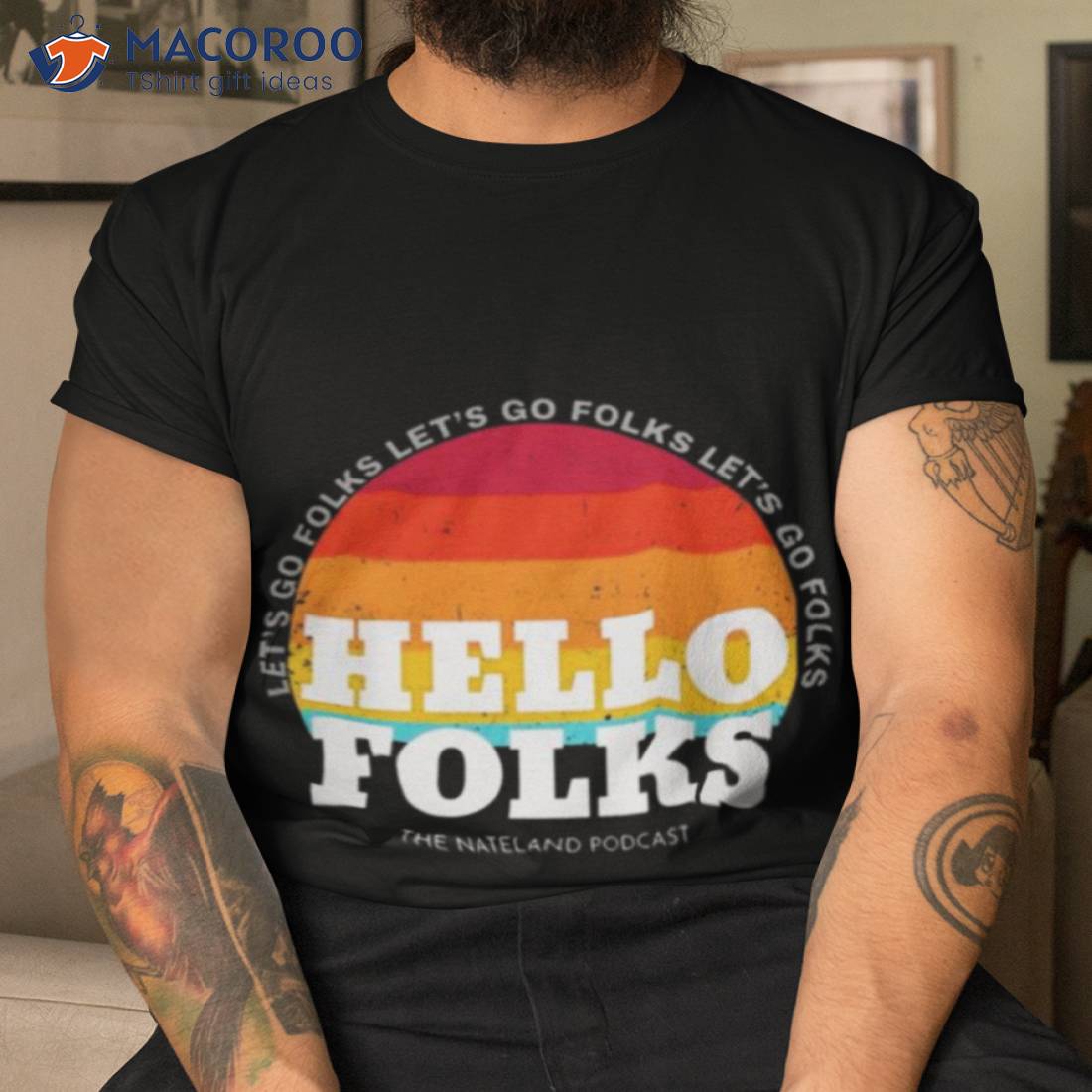 Nate Bargatze Merch Hello Folks Vintage Shirt Nate Bargatze Merch Hello Folks Vintage Shirt