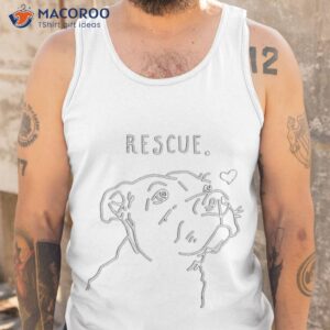 national rescue dog day design for dog lovers shirt tank top