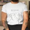 National Rescue Dog Day Design For Dog Lovers Shirt