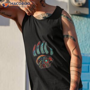 Native American Bear Claw Shirt 3 native american bear claw shirt tank top 1