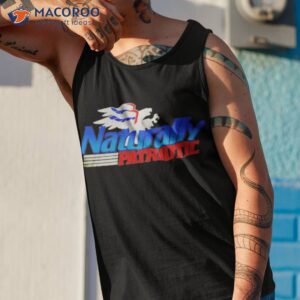 naturally patriotic logo shirt tank top 1