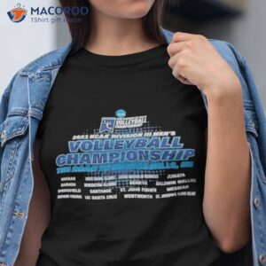 Ncaa Division Iii Mens Volleyball Championship 2023 The Road To Owings Mills Shirt