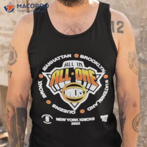 new york knicks all in all one 2023 nba playoffs shirt tank top