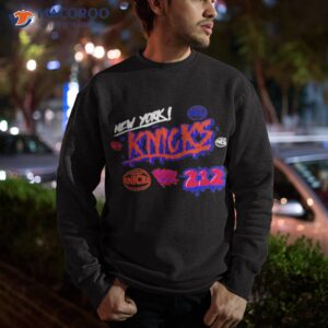 new york knicks black slap shirt sweatshirt