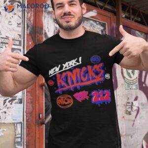 New York Knicks Black Slap Shirt