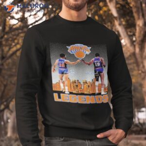 new york knicks walt frazier willis reed legend city signature shirt sweatshirt