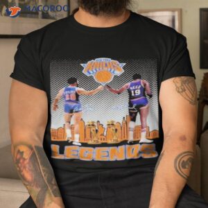 New York Knicks Walt Frazier Willis Reed Legend City Signature Shirt
