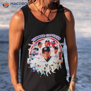 new york yankees captains retro shirt tank top