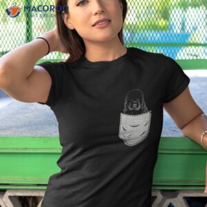 newfie newfoundland puppy chest pocket dog owners shirt tshirt 1