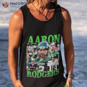 Nfl Aaron Rodgers Classic 90s Graphic Tee New York Jets Shirt