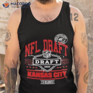 nfl draft 2023 kansas city on the clock shirt tank top