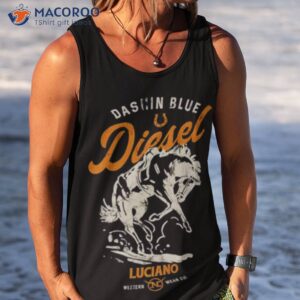 nick luciano dashing blue diesel shirt tank top