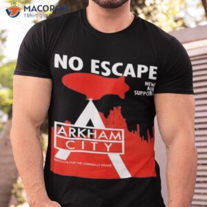 No Escape New Air Support Arkham City Ac Propaganda Shirt