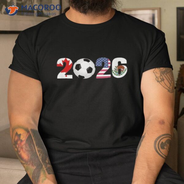 North America 2026 Football Shirt Canada Usa Mexico Soccer