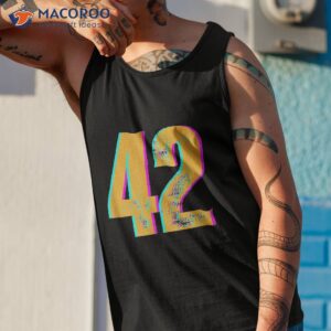 number 42 42 forty two shirt tank top 1