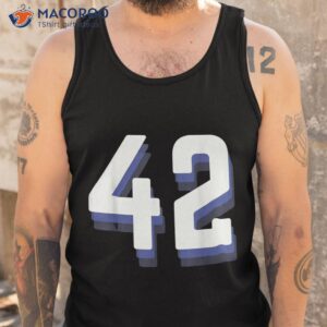 number 42 42 forty two shirt tank top