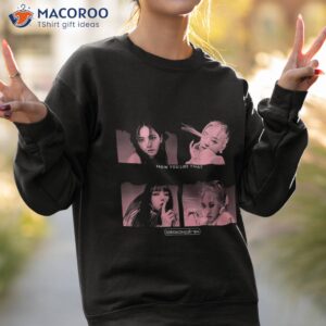 official blackpink how you like that black short sleeve shirt sweatshirt 2