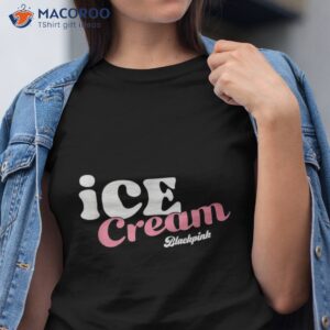 official blackpink ice cream shirt tshirt