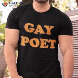 Official Gay Poet Shirt