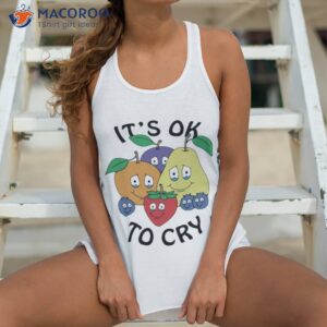 official its okay to cry shirt tank top 4