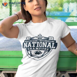 official ncaa 2023 penn state d1 national champions wrestling shirt tshirt 1
