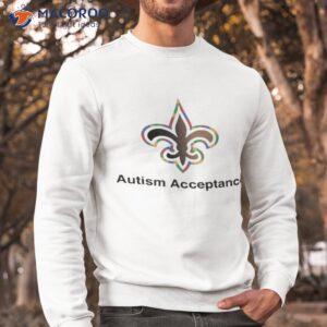 official new orleans saints autism acceptance shirt sweatshirt