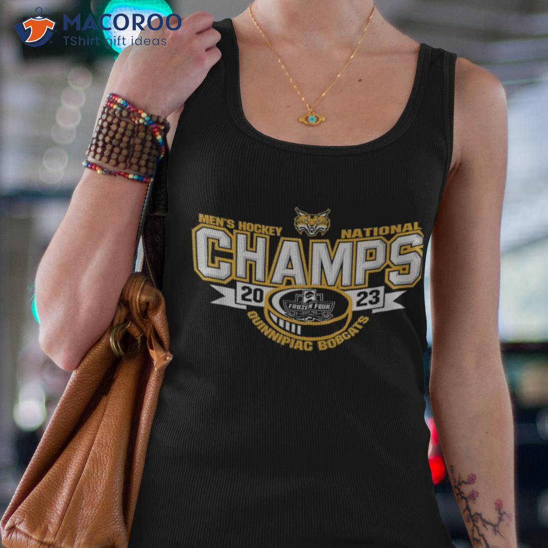 Official Quinnipiac Bobcats National Champs 2023 Ice Hockey T-Shirt Official Quinnipiac Bobcats National Champs 2023 Ice Hockey T-Shirt